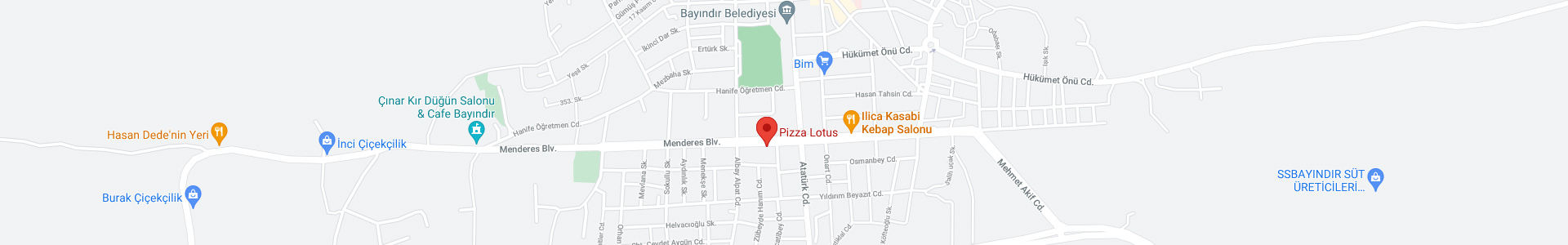 Pizza Lotus Google Map